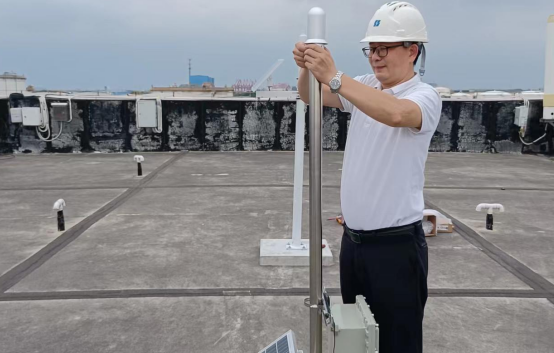 江蘇泰州雷電預(yù)警系統(tǒng)項(xiàng)目安裝